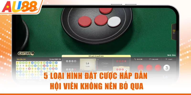5 loại hình đặt cược hấp dẫn hội viên không nên bỏ qua