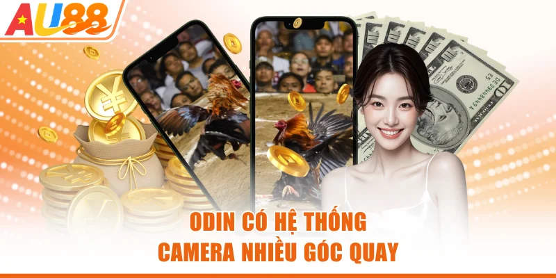 ODIN có hệ thống camera nhiều góc quay