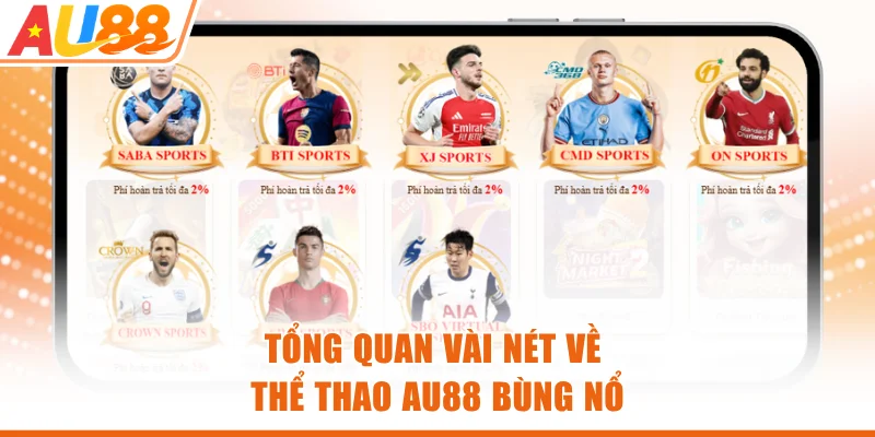 Tổng quan vài nét về thể thao AU88 bùng nổ